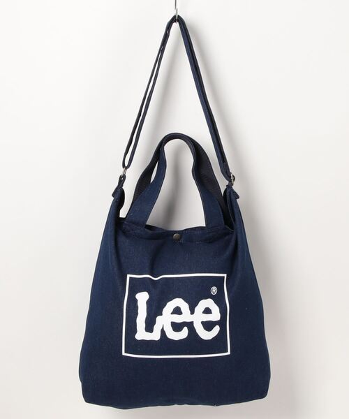 Lee(リー)の「【Lee/リー】 【B4サイズ・大容量】キャンバス 2WAY ショルダーバッグ トートバッグ 通勤・通学・マザーズバッグ(トートバッグ・レディース・グレー/ブラック/ブルー/ネイビー/オフホワイト・FREE)」の17枚目の写真