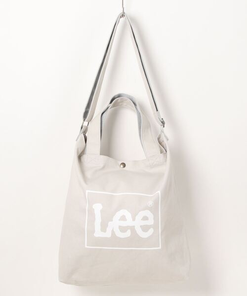 Lee(リー)の「【Lee/リー】 【B4サイズ・大容量】キャンバス 2WAY ショルダーバッグ トートバッグ 通勤・通学・マザーズバッグ(トートバッグ・レディース・グレー/ブラック/ブルー/ネイビー/オフホワイト・FREE)」の14枚目の写真