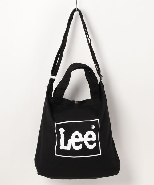 Lee(リー)の「【Lee/リー】 【B4サイズ・大容量】キャンバス 2WAY ショルダーバッグ トートバッグ 通勤・通学・マザーズバッグ(トートバッグ・レディース・グレー/ブラック/ブルー/ネイビー/オフホワイト・FREE)」の11枚目の写真