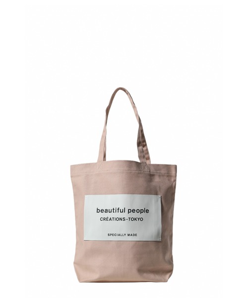 beautiful people(ビューティフルピープル)の「BP BIG NAME TOTESDGS(トートバッグ・レディース・ブラック/キナリ/グレー/ベージュ系その他/ピンク/イエロー系その他/ピンク系その他・ONE SIZE/OS)」の7枚目の写真
