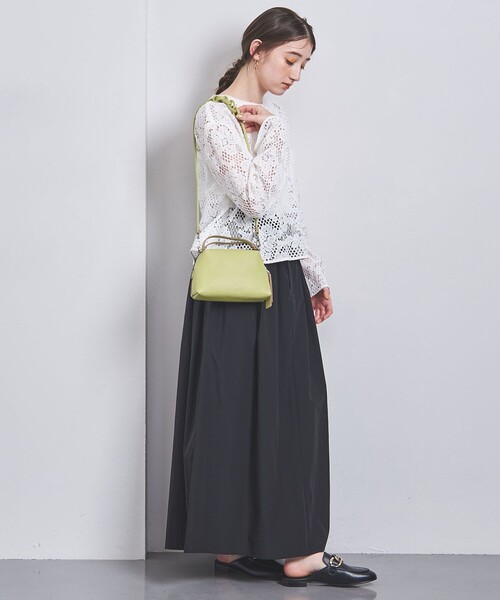 GIANNI CHIARINI（ジャンニ キアリーニ）の「＜GIANNI CHIARINI＞ALIFA S バッグ（ショルダーバッグ・レディース・ブラック/ベージュ/オフホワイト/ライム/オレンジ・FREE）」の15枚目の写真