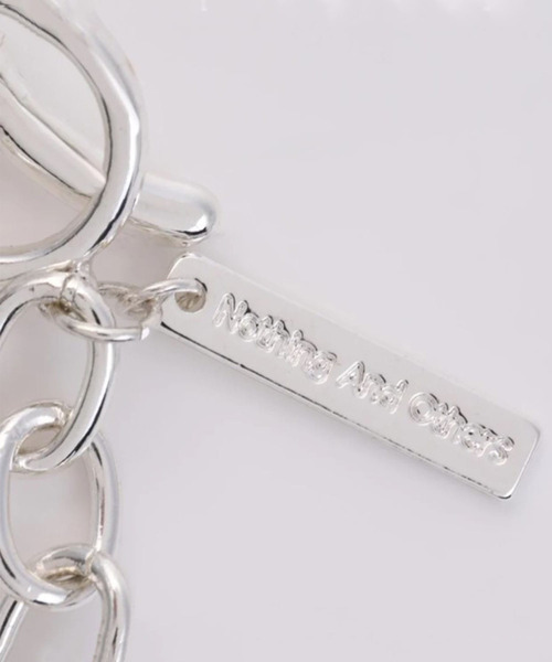 Nothing And Others(ナッシングアンドアザーズ)の「Nothing and Others/Ellpse chain Bracelet(ブレスレット・レディース・シルバー・FREE)」の6枚目の写真