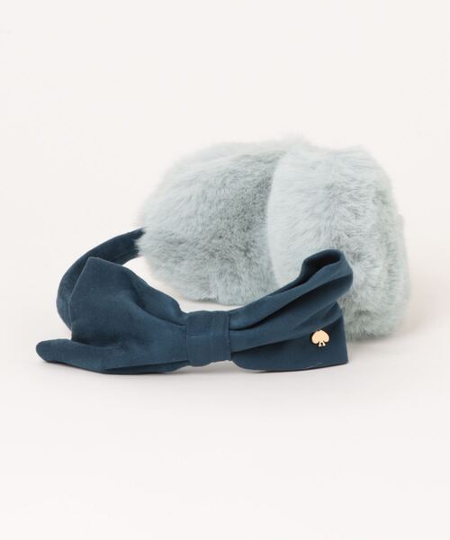 kate spade new york kids（ケイトスペードニューヨーク）の「トドラー ボウイヤーマフ（イヤーマフ・キッズ・サックスブルー/ピンク・F）」の3枚目の写真