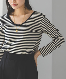 Le Minor | 【Le minor】別注Uネックプルオーバー(Tシャツ/カットソー)