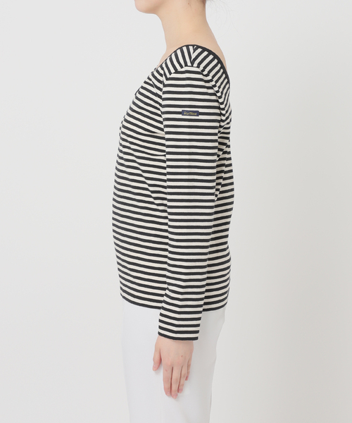 Le Minor（ルミノア）の「【Le minor】別注Uネックプルオーバー（Tシャツ/カットソー・レディース・ブラック/パープル・FREE）」の13枚目の写真