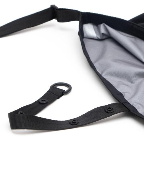 PHINGERIN(フィンガリン)の「PHINGERIN/フィンガリン/IMPROVISATION BAG(エコバッグ/サブバッグ・メンズ・グレー系その他3/ブラック・F)」の12枚目の写真