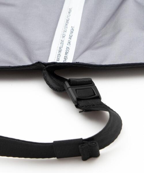 PHINGERIN(フィンガリン)の「PHINGERIN/フィンガリン/IMPROVISATION BAG(エコバッグ/サブバッグ・メンズ・グレー系その他3/ブラック・F)」の13枚目の写真