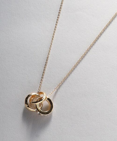 THE SHOP TK (ザ ショップ ティーケー )の「◆【Nerine】ロンデルリングネックレス(ネックレス・レディース・ゴールド/シルバー・00)」の3枚目の写真
