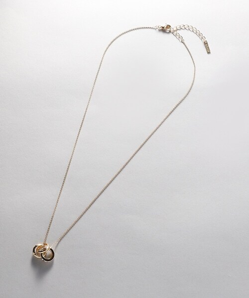 THE SHOP TK (ザ ショップ ティーケー )の「◆【Nerine】ロンデルリングネックレス(ネックレス・レディース・ゴールド/シルバー・00)」の5枚目の写真