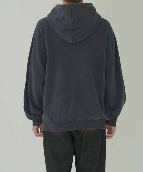 【セール】ハードグラフィック ヴィンテージライク スウェットプルパーカー（パーカー）｜improves（インプローブス）