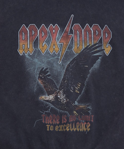 【セール】ハードグラフィック ヴィンテージライク スウェットプルパーカー（パーカー）｜improves（インプローブス）