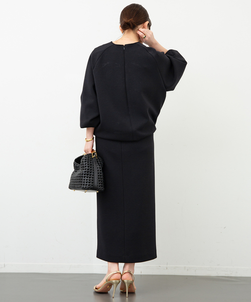 Deuxieme Classe(ドゥーズィエムクラス)の「追加 dumble fit タイトスカート(スカート・レディース・ホワイト/ブラック・36/38)」の16枚目の写真