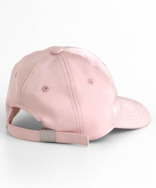 apres les cours（アプレレクール）の「レース・サテンロゴ刺繍キャップ（キャップ・キッズ・オフホワイト/ピンク/ネイビー・50/54/58）」の10枚目の写真