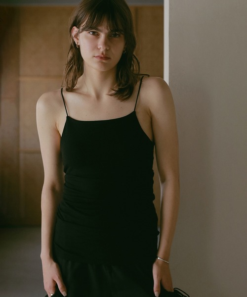 MANOF(マノフ)の「BACK OPEN CAMISOLE(キャミソール・レディース・ブラック/グレー/ホワイト・S/M)」の5枚目の写真