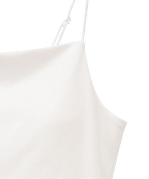 MANOF(マノフ)の「BACK OPEN CAMISOLE(キャミソール・レディース・ブラック/グレー/ホワイト・S/M)」の14枚目の写真