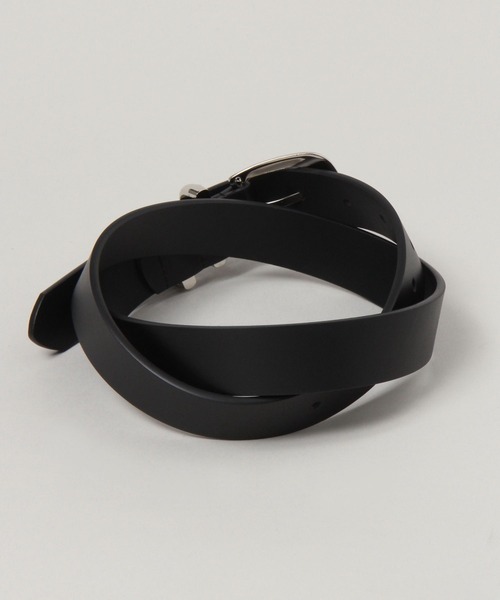 RAGEBLUE（レイジブルー）の「ベーシックメタルレザーベルト（ベルト・レディース・ブラック・FREE）」の2枚目の写真