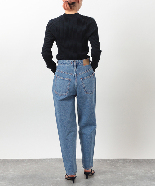 VERMEIL par iena(ヴェルメイユパーイエナ)の「【NEEDBY heritage/二―ドバイ ヘリテージ】LISA(デニムパンツ・レディース・コバルトブルー・26/25/24/23)」の10枚目の写真