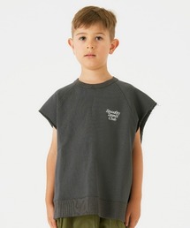 Smoothy | Smoothy Sleeveless shirt cut off sweat / スムージー ノースリーブカットオフスウェット(Tシャツ/カットソー)