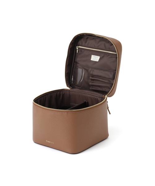 新品未使用⭐︎chiiiibag バニティ　ポーチ　ブラウン GUCCI - タグ付 未使用品 グッチ バニティバッグ GGキャンバス 化粧