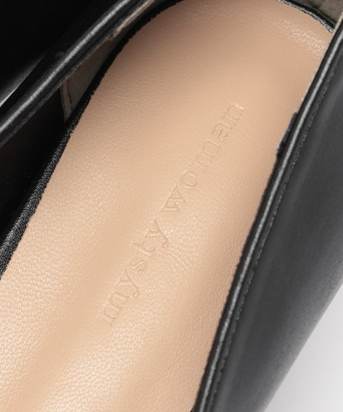 mysty woman（ミスティウーマン）の「スクエアビジューパンプス 109256（パンプス・レディース・ブラック/ベージュ・MEDIUM/LARGE）」の12枚目の写真