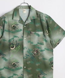 Outfit アウトフィット オープンカラー 龍柄 半袖 ドレス シャツ S 和柄 龍」に該当するファッション通販 - ZOZOTOWN