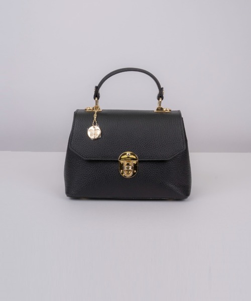 LAURA DI MAGGIO（ローラディマッジオ）の「【LAURA DI MAGGIO/ローラディマッジオ】ミニハンドバッグ ショルダーバッグ　2WAY（ショルダーバッグ・レディース・ブラウン/チャコールグレー/ブラック・FREE）」の2枚目の写真