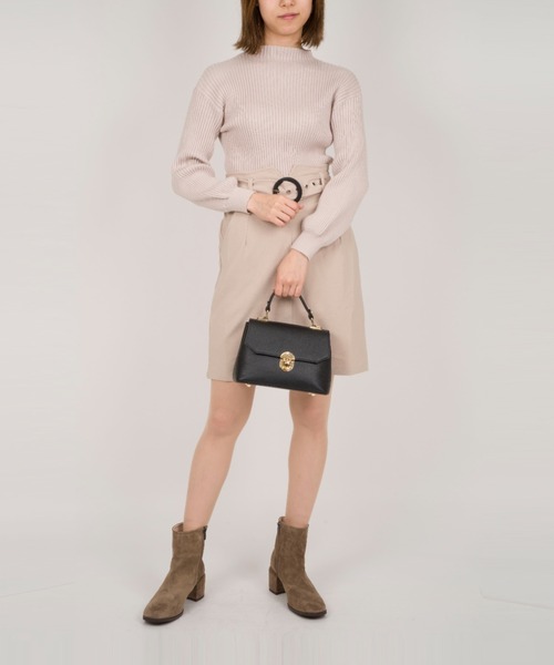 LAURA DI MAGGIO（ローラディマッジオ）の「【LAURA DI MAGGIO/ローラディマッジオ】ミニハンドバッグ ショルダーバッグ　2WAY（ショルダーバッグ・レディース・ブラウン/チャコールグレー/ブラック・FREE）」の16枚目の写真