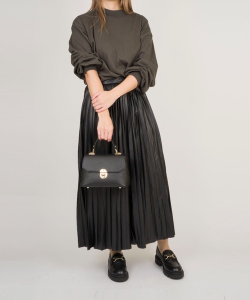 LAURA DI MAGGIO（ローラディマッジオ）の「【LAURA DI MAGGIO/ローラディマッジオ】ミニハンドバッグ ショルダーバッグ　2WAY（ショルダーバッグ・レディース・ブラウン/チャコールグレー/ブラック・FREE）」の21枚目の写真