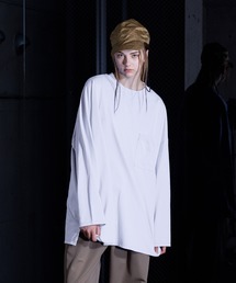 VOAAOV（ヴォアーブ）の「【VOAAOV】High Gauge Cotton Tenjiku pocket Long T-sh（Tシャツ/カットソー）」