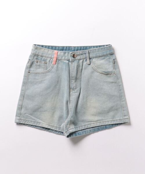 GEMEDA(ジェメダ)の「ししゅうポケットデザインショットパンツ(デニムパンツ・レディース・ライトブルー・S/M/L)」の10枚目の写真
