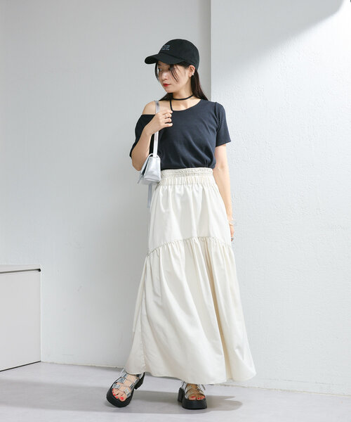 Kastane（カスタネ）の「【非表示中】グルカボリュームサンダル（サンダル・レディース・ブラック/アイボリー/シルバー・38/36/37）」の16枚目の写真