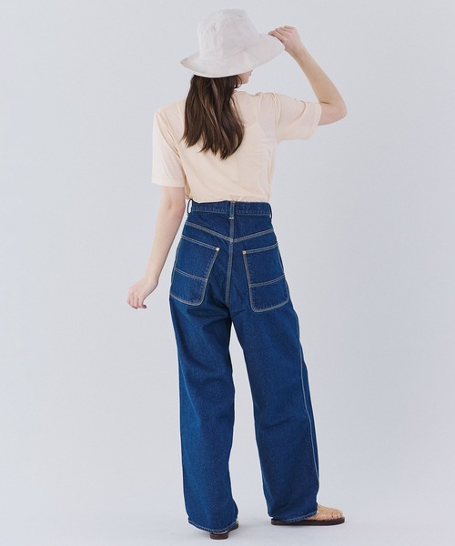 パンツ THE SHINZONE TOOL DENIM PANTS 32 THE SHINZONE | TOOL DENIM PANTS WOMEN（デニムパンツ）｜THE