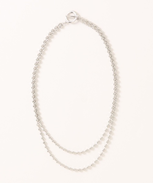 saloon（サルーン）の「SALOON(サルーン)/ボールチェーンWネックレス（ネックレス・レディース・その他1/その他2・FREE）」の8枚目の写真