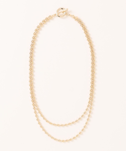 saloon（サルーン）の「SALOON(サルーン)/ボールチェーンWネックレス（ネックレス・レディース・その他1/その他2・FREE）」の9枚目の写真