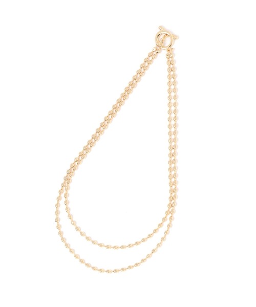 saloon（サルーン）の「SALOON(サルーン)/ボールチェーンWネックレス（ネックレス・レディース・その他1/その他2・FREE）」の10枚目の写真