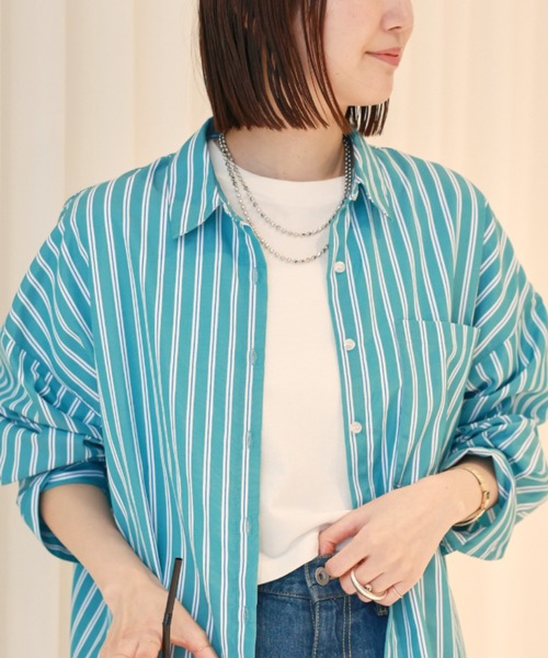 saloon（サルーン）の「SALOON(サルーン)/ボールチェーンWネックレス（ネックレス・レディース・その他1/その他2・FREE）」の5枚目の写真