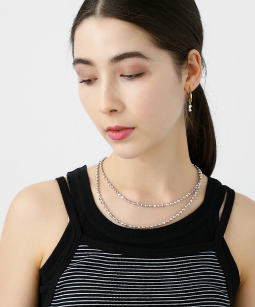 saloon（サルーン）の「SALOON(サルーン)/ボールチェーンWネックレス（ネックレス・レディース・その他1/その他2・FREE）」の12枚目の写真