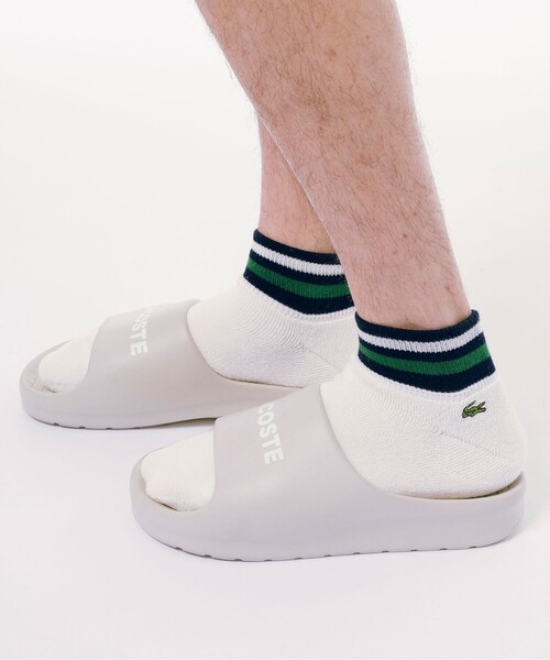 LACOSTE（ラコステ）の「メンズ SERVE SLIDE 2.0 1241 CMA（サンダル・メンズ・オフホワイト・27.0cm/25.0cm/26.5cm/28.0cm）」の7枚目の写真