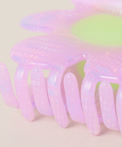 U by SPICK&SPAN(ユーバイスピックアンドスパン)の「【Chunks/チャンクス】 Flower Claw2(その他ヘアアクセサリー・レディース・ブラック/ブルー/ピンク・FREE)」の12枚目の写真