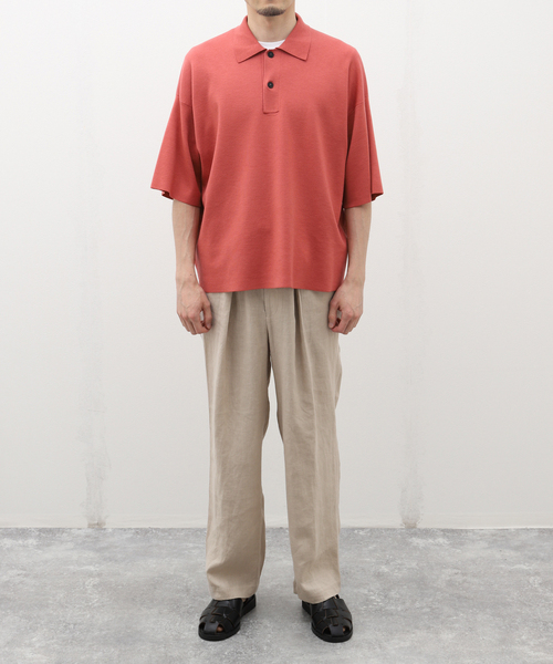 markaware（マーカウェア）の「MARKAWARE (マーカウェア) CLASSIC FIT EASY PANTS A24A-16PT01C（スラックス・メンズ・ブラック/ベージュ・2/3）」の12枚目の写真