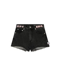 AAPE DENIM SHORTS