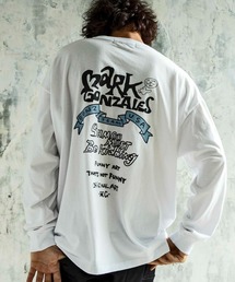【WEB・直営店限定】MARK GONZALES ARTWORK COLLECTION(マーク ゴンザレス)バックプリントロングTシャツ/4type/4colors