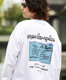 【WEB・直営店限定】MARK GONZALES ARTWORK COLLECTION(マーク ゴンザレス)バックプリントロングTシャツ/4type/4colors