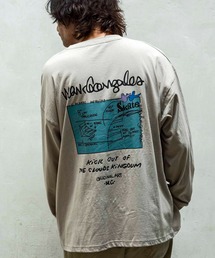 【WEB・直営店限定】MARK GONZALES ARTWORK COLLECTION(マーク ゴンザレス)バックプリントロングTシャツ/4type/4colors