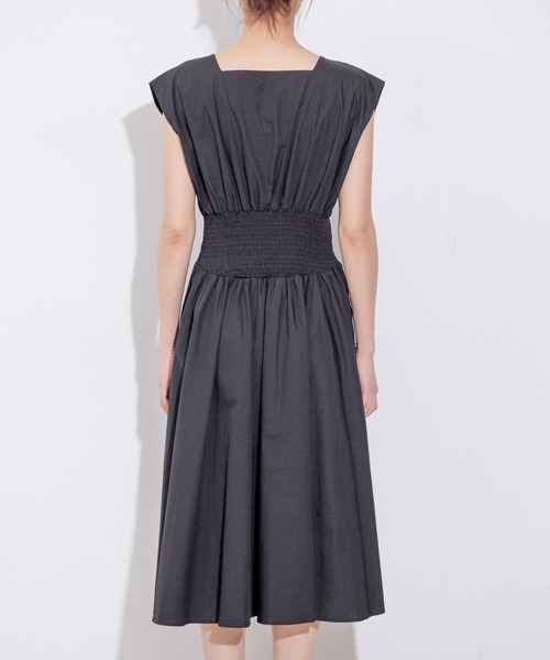 Jayro（ジャイロ）の「ウエストゴム切替ワンピース（ワンピース・レディース・ブラック・FREE）」の11枚目の写真