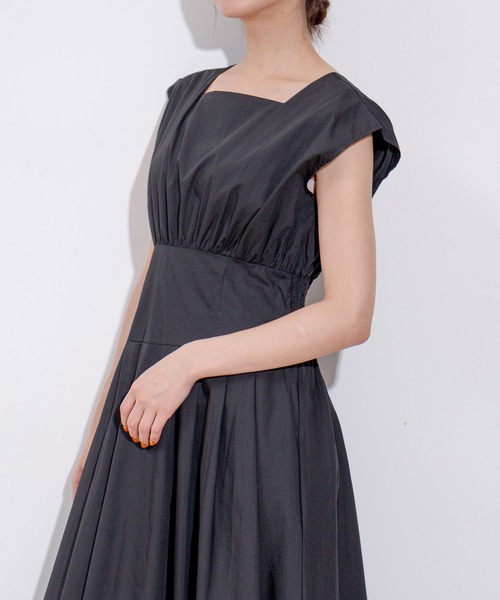 Jayro（ジャイロ）の「ウエストゴム切替ワンピース（ワンピース・レディース・ブラック・FREE）」の12枚目の写真