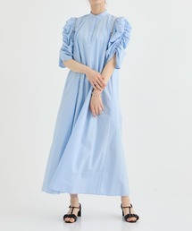 CINOH（チノ）の「【CINOH(チノ)】ストライプブザムシャツドレス 