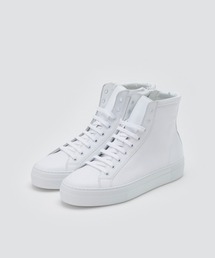 PELLICO SUNNY（ペリーコサニー）の「GIOIA メンズ スムース ハイカットスニーカー 3.5㎝ WHITE（スニーカー）」
