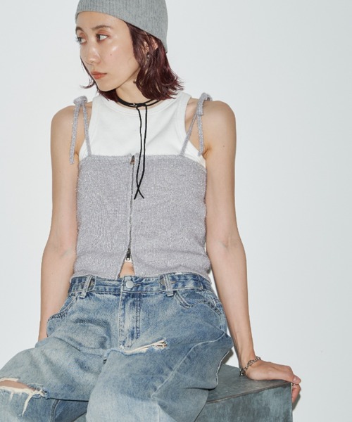 2回着用✨美品　sheller シェリエ フロントZIPビスチェ 2回着用✨美品 sheller シェリエ フロントZIPビスチェ - メルカリ
