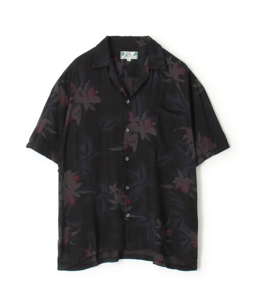 TWO PALMS(トゥーパームス)の「【別注】TWO PALMS レーヨン アロハシャツ(シャツ/ブラウス・メンズ・ネイビー/カーキ/ブラック系その他/イエロー系その他2/ブルー系その他・L/M)」の2枚目の写真